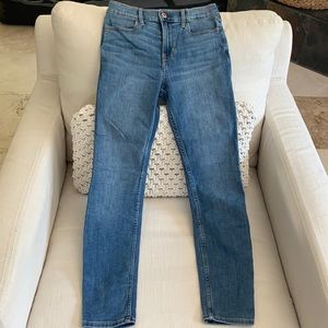 Abercrombie girls denim jean jeggings